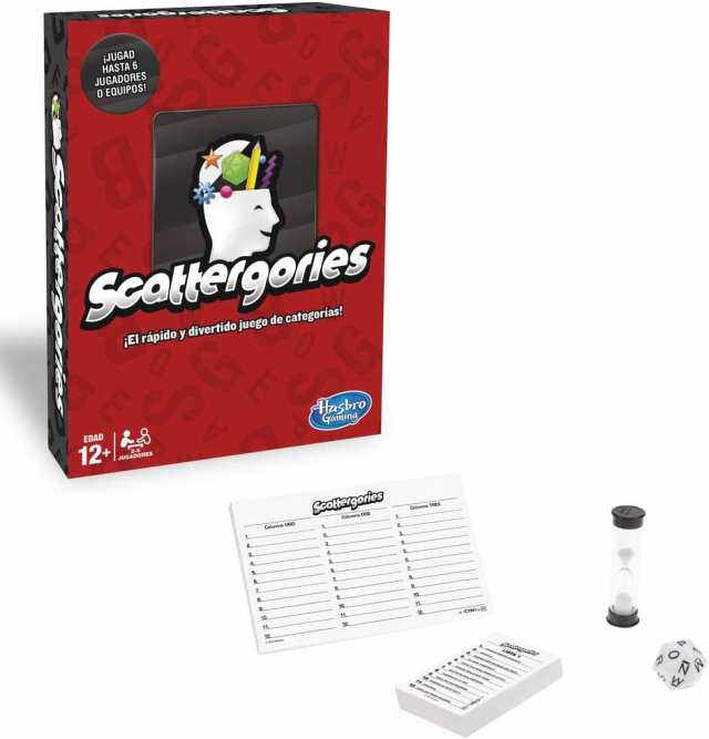 ボードゲーム 英語 アメリカ Hasbro Gaming Scattergories Spanish Version Multicoloured｜au  PAY マーケット