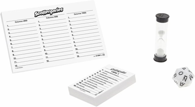 ボードゲーム 英語 アメリカ Hasbro Gaming Scattergories Spanish