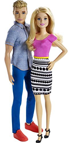 バービー バービー人形 ケン Barbie and Ken Dolls, 2-Pack Featuring