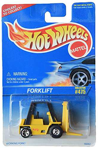 ホットウィール マテル ミニカー Hot Wheels Forklift, [Yellow] #475