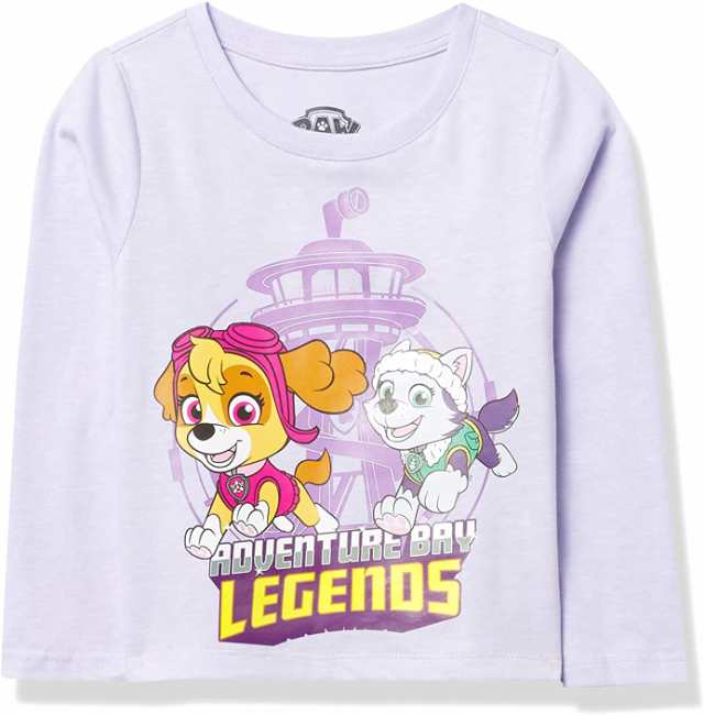 売切り特価 パウパトロール⭐110cm⭐半袖2枚セット⭐女の子⭐スカイ⭐エベレスト トップス(Tシャツ/カットソー)