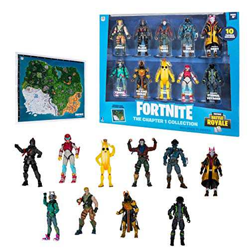 フォートナイト FORTNITE フィギュア Fortnite The Chapter 1 Collection - Ten 4” Action  Figures, Fe｜au PAY マーケット