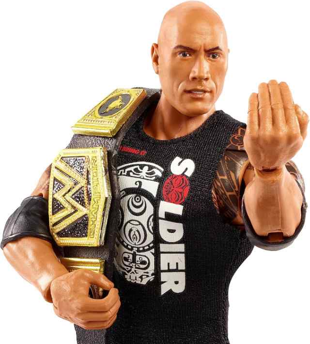 WWE フィギュア アメリカ直輸入 WWE Ultimate Edition The Rock Action