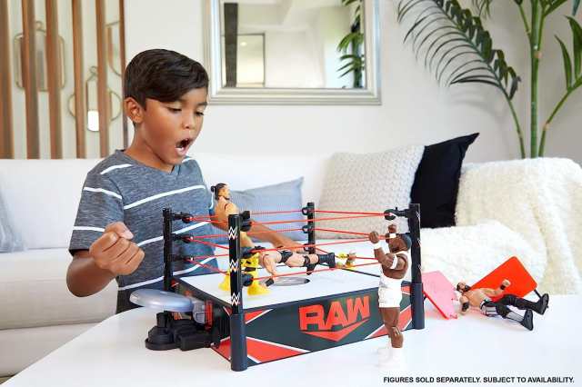 WWE フィギュア アメリカ直輸入 Mattel WWE Kickout Ring Wrekkin