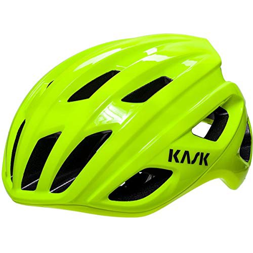 ヘルメット 自転車 サイクリング Kask Mojito Cubed Yellow Fluo, M