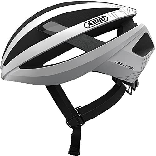 ヘルメット 自転車 サイクリング ABUS Viantor Helmet - Polar White