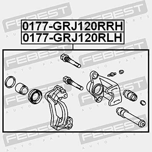 自動車パーツ 海外社外品 修理部品 Rear Right Brake Caliper Assembly