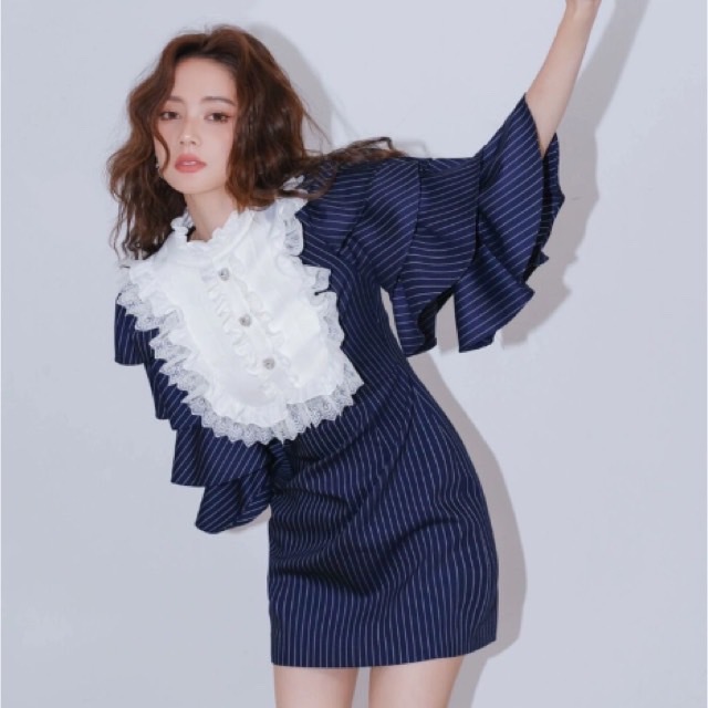 ワンピース ショート丈ワンピース 5分袖 フリル かわいい 大人可愛い きれいめ シンプル 上品 おしゃれ かっこいい レトロ こなれ感 個性的 主役級 存在感 抜け感 クール ガーリー キュート ナチュラル ベーシック 春 夏 レディース 女性用 OL 通勤 学生 通学 ママ マタニティの通販は 9,585円