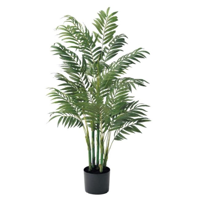 人工観葉植物 アレカパーム （ポット付き） グリーン 高さ105cm （P292-a50806) （代引き不可） インテリアグリーン フェイクグリーン
