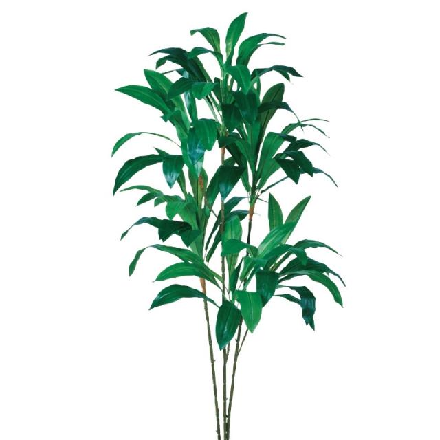 人工観葉植物 ドラセナ （ポット付き） グリーン 高さ180cm （P290-a51055) （代引き不可） インテリアグリーン フェイクグリーン_1