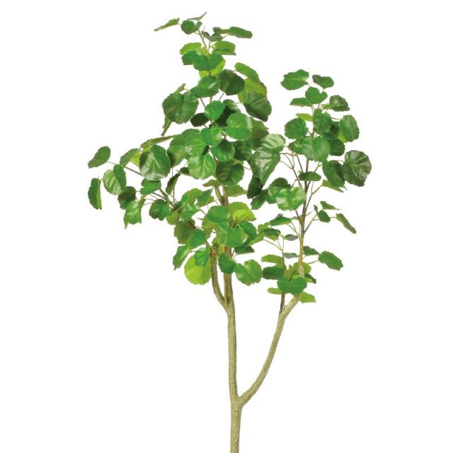 人工観葉植物 シールドマラリア （ポット付き） グリーン 高さ120cm （P283-a51056) （代引き不可） インテリアグリーン フェイクグリーン_1