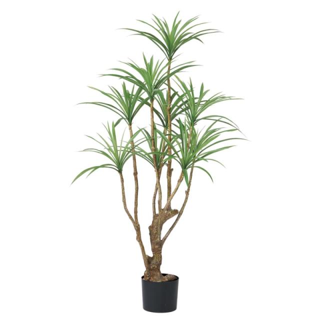 人工観葉植物 ドラセナ （ポット付き） グリーン 高さ151cm （P291-a51079) （代引き不可） インテリアグリーン フェイクグリーン