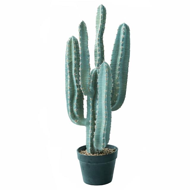 人工観葉植物 柱サボテン ポット 76 （1個入り） 991870 （代引き不可） p83