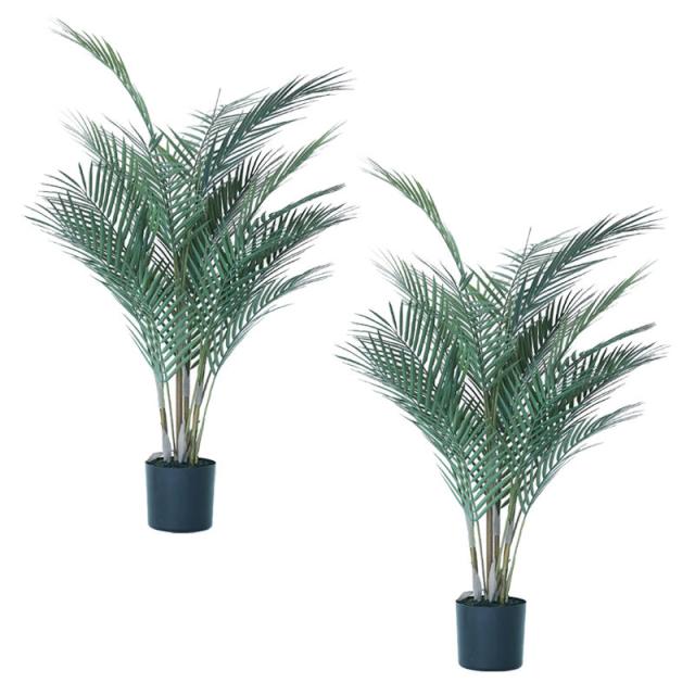 人工観葉植物 アレカヤシ ポット 90 （2個入り） 992150 （代引き不可） p20の通販は