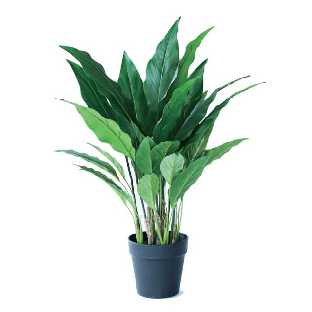 人工観葉植物 スパティフィラム ポット 60 （6個入り） 992580 （代引き不可） p28_1