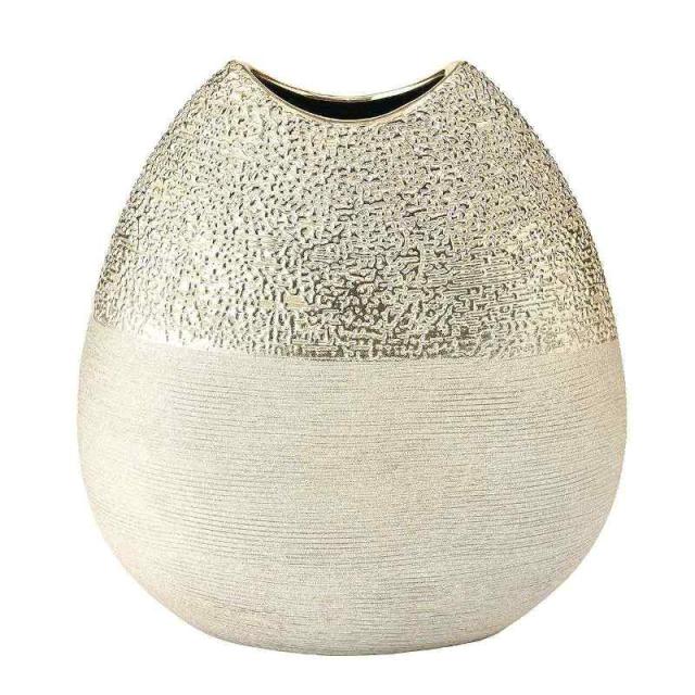 インテリア 花器 花瓶 グランサークル L ゴールド 高さ28cm (P333-ca152) (代引き不可) ベース ディスプレイ