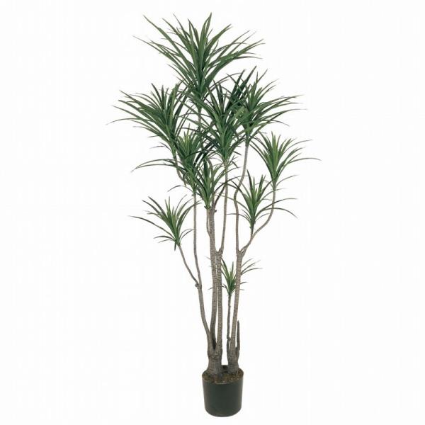 人工観葉植物 ユッカポット L 高さ185cm （P203-fg7648) （代引き不可） インテリアグリーン フェイクグリーン