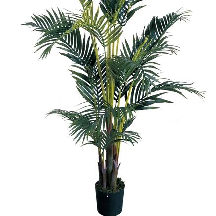 人工観葉植物 ケンチャパーム 光触媒加工 高さ140cm （P204-zv22401) （代引き不可） インテリアグリーン フェイクグリーン_2