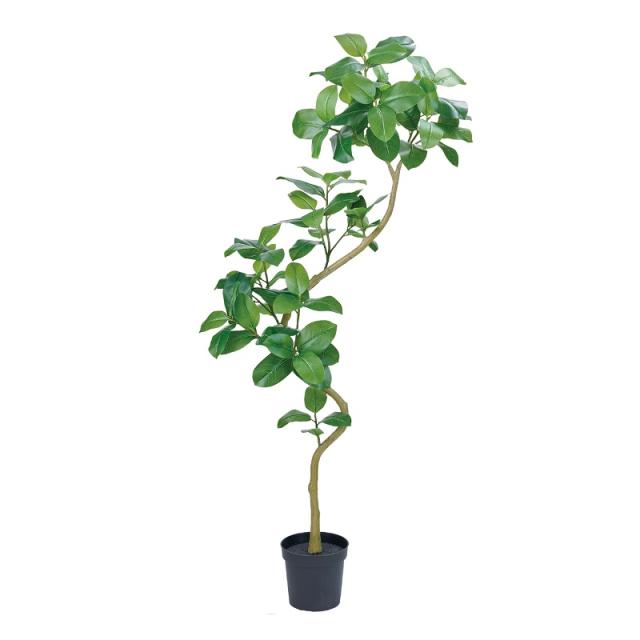 人工観葉植物 アルテシマ エレガントスパイラル 光触媒加工 高さ200cm （P199-zv2256) （代引き不可） インテリアグリーン フェイクグリーン