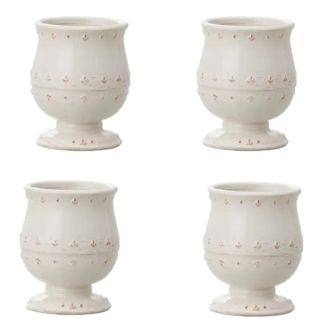 花瓶 フラワーベース Ceramic Gift Lelia レリア white （4個入り） [120-208-100] [p91] ストーンウェア （代引き不可） インテリア ディスプレイの通販は