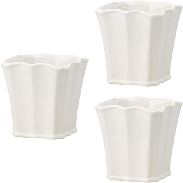 花瓶 フラワーベース Ceramic Gift femi VASE フェミ ベース white （3個入り） [144-713-100] [p90] ストーンウェア （代引き不可） インテリア ディスプレイの通販は 4,832円