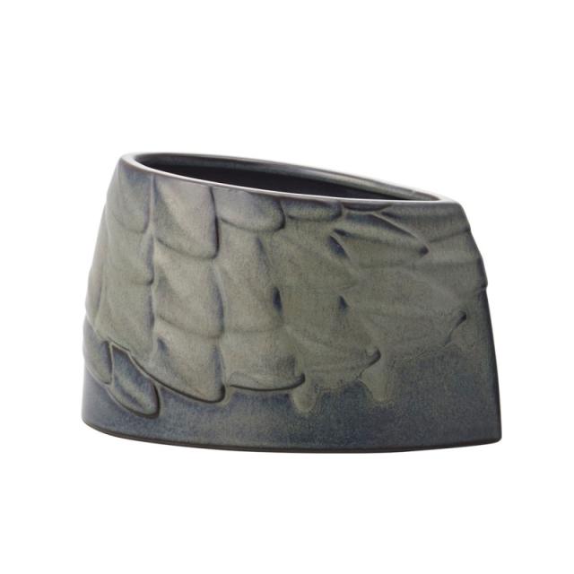 花瓶 フラワーベース Ceramic Display UROKO ウロコ kuromidori （1個入り） [151-511-840] [p61] 磁器 （代引き不可） インテリア ディスプレイの通販は