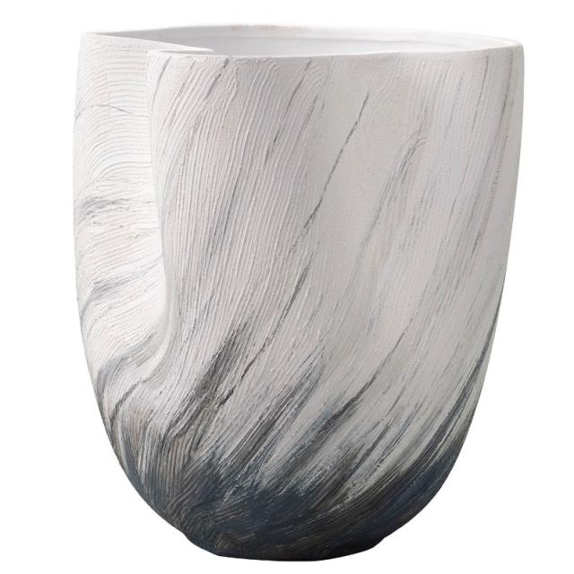 花瓶 フラワーベース Ceramic Display Peinture パンテュール ocean blue （1個入り） [178-832-612] [p51] ストーンウェア （代引き不可） インテリア ディスプレイ 20,160円