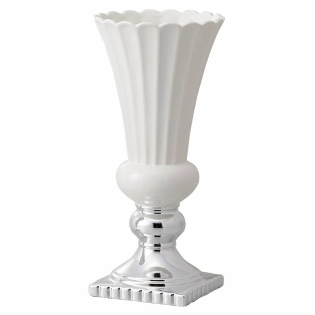 花瓶 フラワーベース Ceramic Display petiller ペティエ white （1個入り） [326-308-173] [p73] 陶器 （代引き不可） インテリア ディスプレイの通販は 7,602円
