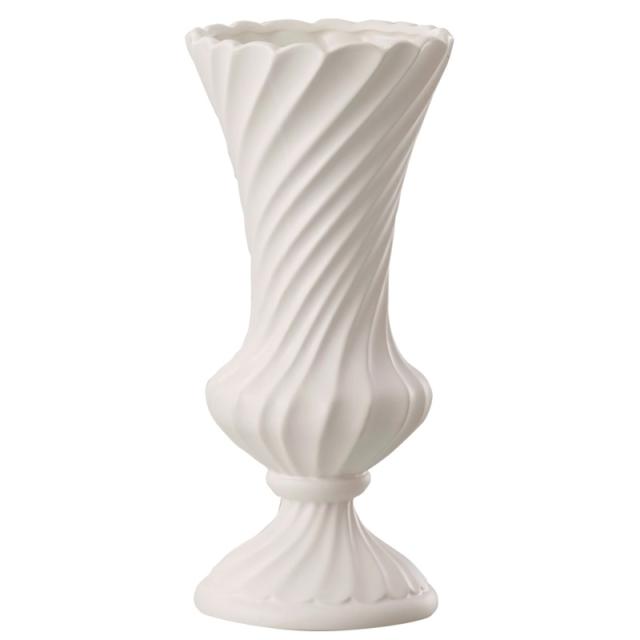 花瓶 フラワーベース Ceramic Display Spiral ll スパイラル matt white （1個入り） [326-775-101] [p74] 陶器 （代引き不可） インテリア ディスプレイ