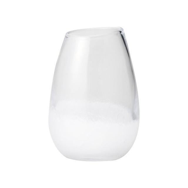 花瓶 フラワーベース Glass Flower+ monter モンテ milk （1個入り） [777-631-010] [p18] ガラス （代引き不可） インテリア ディスプレイ