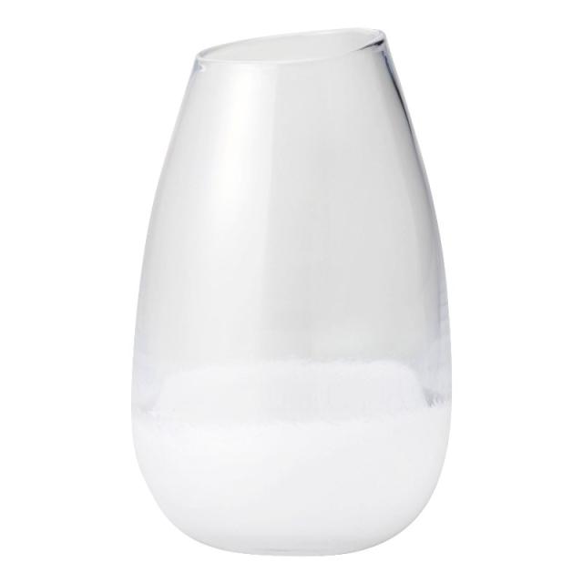 花瓶 フラワーベース Glass Flower+ monter モンテ milk （1個入り） [777-632-010] [p18] ガラス （代引き不可） インテリア ディスプレイ