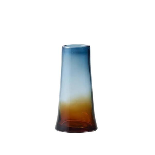 花瓶 フラワーベース Glass Flower+ Ciel シエル sunset （1個入り） [777-744-206] [p13] ガラス （代引き不可） インテリア ディスプレイ