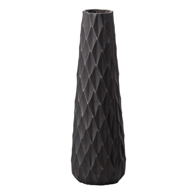 花瓶 フラワーベース Meｔal Aluminum Geometrie アルミニウム ジオメトリ black （1個入り） [570-575-802] [p154] アルミニウム （代引き不可） インテリア ディスプレイ
