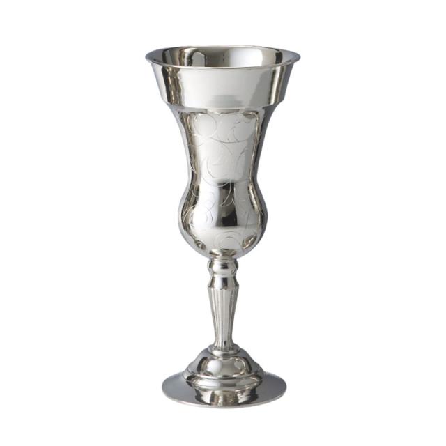花瓶 フラワーベース CERAMIC VASE TRADITIONAL Brass ブラス silver （1個入り） [594-204-703] [p152] 真鍮 （代引き不可） インテリア ディスプレイ