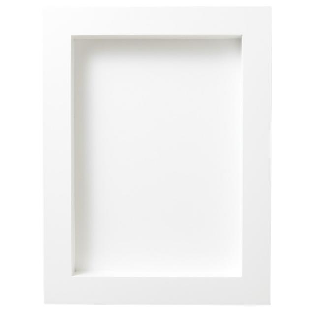 花瓶 フラワーベース Frame wood frame L ウッドフレーム white （1個入り） [680-086-102] [p179] MDF （代引き不可） インテリア ディスプレイ