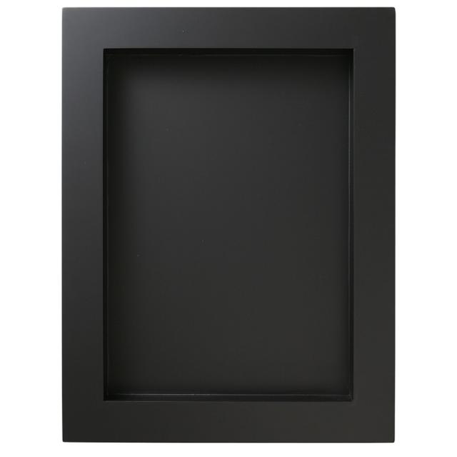 花瓶 フラワーベース Frame wood frame L ウッドフレーム black （1個入り） [680-086-802] [p179] MDF （代引き不可） インテリア ディスプレイ