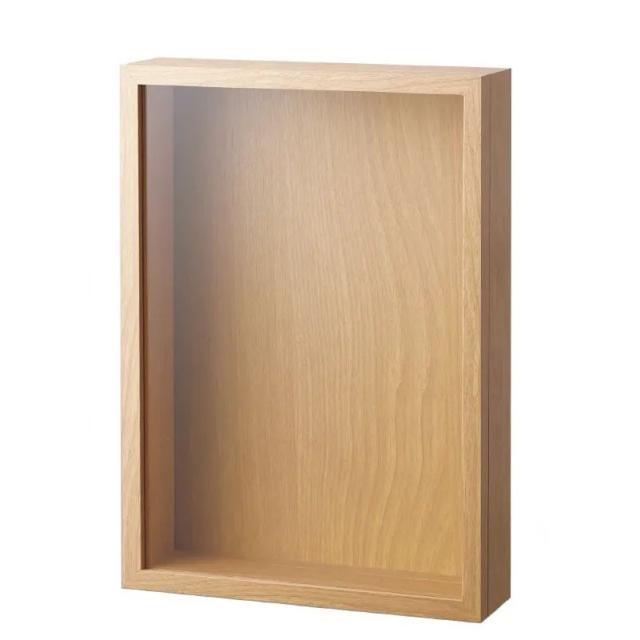 花瓶 フラワーベース Frame BOX frame II ボックス フレーム natural （1個入り） [680-878-310] [p171] MDF （代引き不可） インテリア ディスプレイ