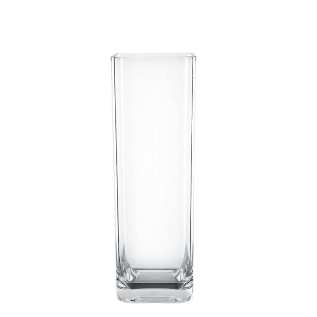 花瓶 フラワーベース Polycabonate PC quadrangular ピーシークアドラングラー clear （1個入り） [931-125-000] [p140] ポリカーボネート （代引き不可） インテリア ディスプレイの通販は 8,543円