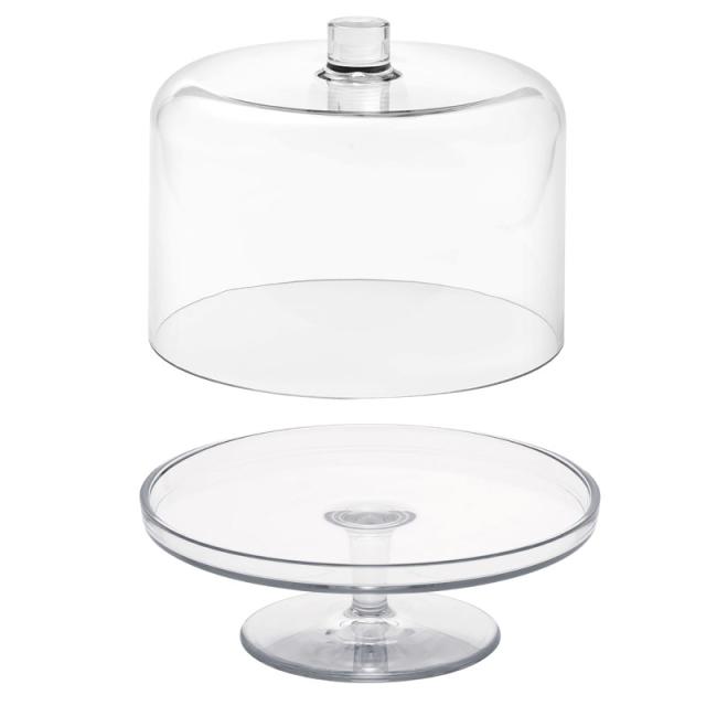 花瓶 フラワーベース Polycabonate PC compote ピーシーコンポート clear カバー付き （1個入り） [934-001-000b] [p146] ポリカーボネート （代引き不可） インテリア ディスプレイの通販は