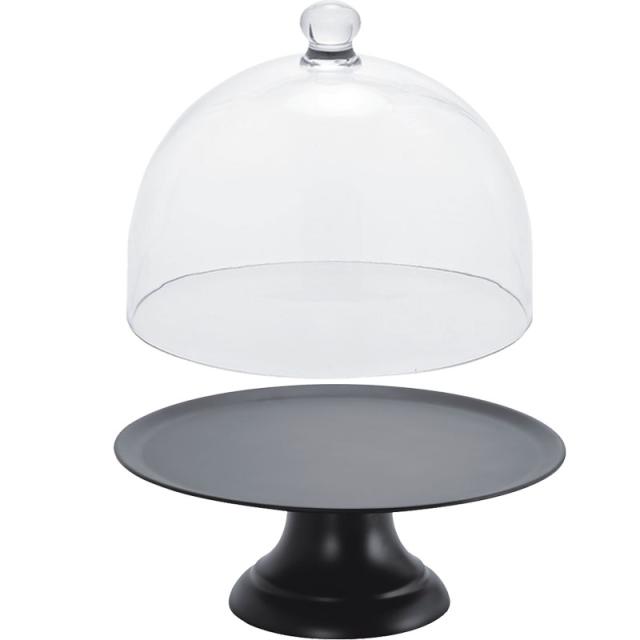 花瓶 フラワーベース Polycabonate MF compote エムエフコンポート black カバー付き （1個入り） [974-013-800a] [p146] メラミン （代引き不可） インテリア ディスプレイの通販は 15,206円