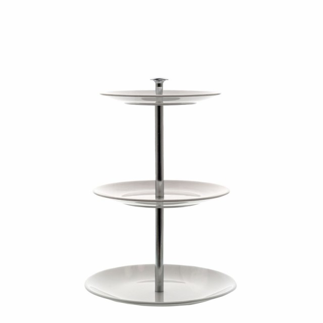 キッチン ティー用品 Polycabonate cake stand ケーキスタンド white （1個入り） [974-035-100] [p148] メラミン （代引き不可） インテリア ディスプレイ