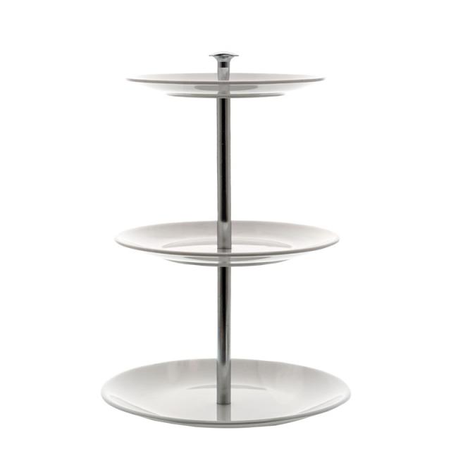 キッチン ティー用品 Polycabonate cake stand ケーキスタンド white （1個入り） [974-036-100] [p148] メラミン （代引き不可） インテリア ディスプレイ