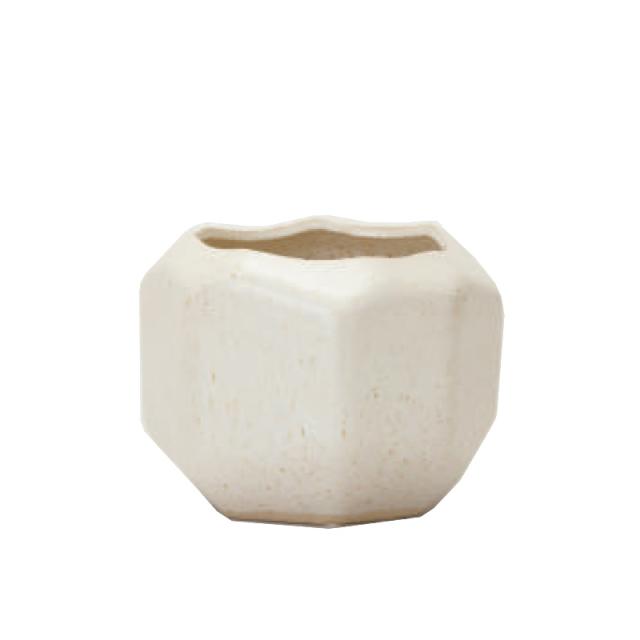 花・観葉植物用ポット リブシュ 14 ceramic （1個入り） 26012 鉢タイプ （代引き不可） 小型鉢カバー FARM （p43）の通販は