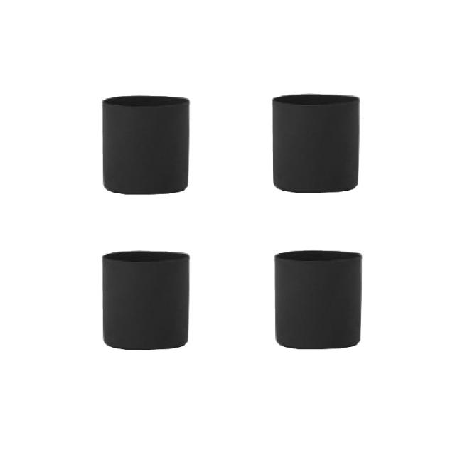 花・観葉植物用ポット アスタ 9 K metal （4個入り） 33017 鉢タイプ （代引き不可） ミニ鉢カバー FARM （p139）