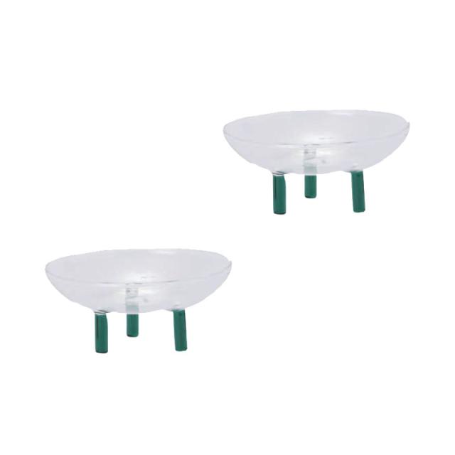 花・観葉植物用ポット モスボールトレイ 5G glass （2個入り） 93234 ガラス （代引き不可） ミニポット プランター FARM （p128） 8,014円