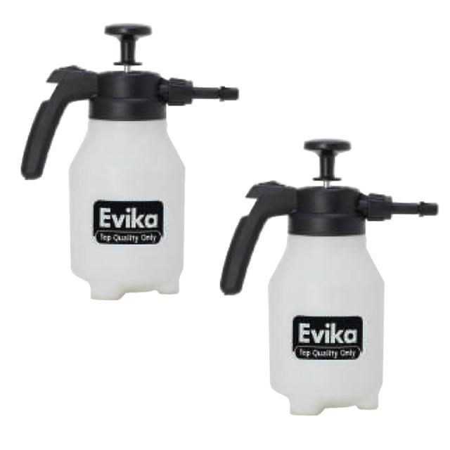 ガーデンアクセサリ エヴィーカ ハンディ 蓄圧スプレイヤー 1.5L tool （2個入り） 20001 スプレーポット （代引き不可） ガーデン雑貨 FARM （p328）