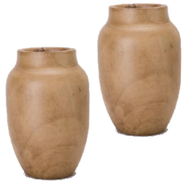 花・観葉植物用ポット ダーシャ    natural （2個入り） 50021 花瓶 （代引き不可） 小型サイズ フラワーベース FARM （p297）の通販は 14,820円