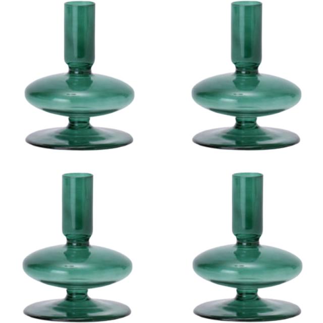 花・観葉植物用ポット サイラ 11 G glass （4個入り） 93188 花瓶 （代引き不可） ミニサイズ フラワーベース FARM （p275）