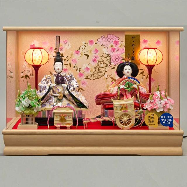 雛人形 親王平飾り【春華】 有職束帯[幅60cm][it-1063] 雛祭り | 社