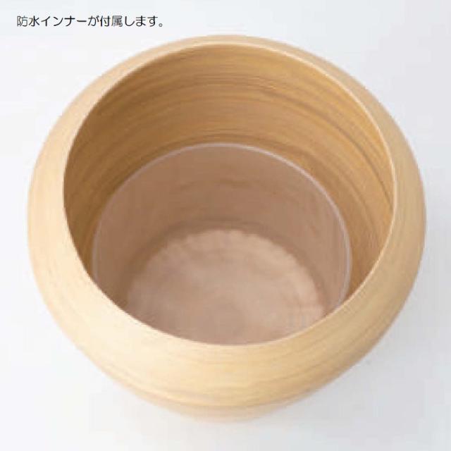 花・観葉植物用ポット アルマ コクーン M 70/C（1個入り）al-j06x07e [KTp365] 大型鉢カバー （代引き不可）ホテル・オフィスビル・店舗 インテリア ディスプレイ_1